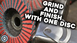 Grinding and Finishing Metal in One Step [upl. by Mulcahy]