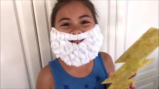 DIY Costume Beard and Mustache [upl. by Anilecram]