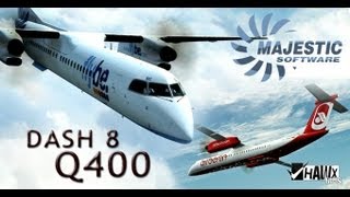 Official Majestic Software Dash 8 Q400 trailer [upl. by Afatsum]