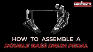 How To Assemble Your Double Bass Drum Pedal [upl. by Inalaek535]