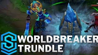 Dragonslayer Trundle Skin Spotlight  League of Legends [upl. by Ateuqal]