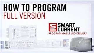 Programmable LED Drivers How to Program Full Version [upl. by Yznel]