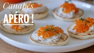 8 ASSORTIMENTS DE CANAPÉS APÉRO DINATOIRE TRÈS FACILE [upl. by Nythsa530]