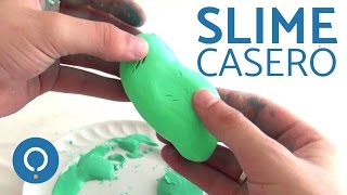 SLIME CASERO SIN BORAX muy fácil de hacer [upl. by Betsey]