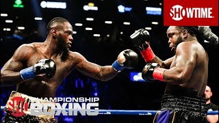 Deontay Wilder KO Bermane Stiverne in Round 1  SHOWTIME CHAMPIONSHIP BOXING [upl. by Ttirrej671]