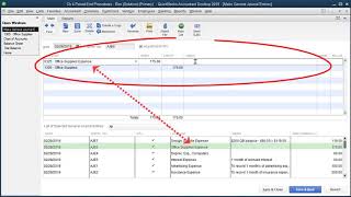 Correcting a QuickBooks Adjusting Journal Entry [upl. by Jake131]