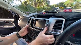 How To Remove Stereo In A Toyota Hilux 2014  2015 Year Models [upl. by Henke]