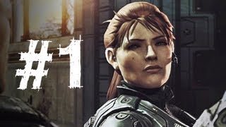 Gears of War Judgment Gameplay Walkthrough Part 1  Intro  Campaign Chapter 1 [upl. by Terena]