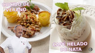 COCIDO de verano y CAFÉ helado ¡Irresistibles opciones frías con Arguiñano [upl. by Blanka]