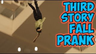 Third Story Fall Prank [upl. by Clougher265]