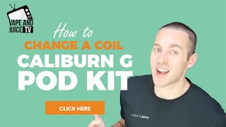 How To Change Uwell Caliburn Coils inc Koko [upl. by Ecenahs]