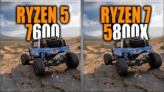 Ryzen 5 7600 vs 5800X Performance Showdown [upl. by Shanahan]