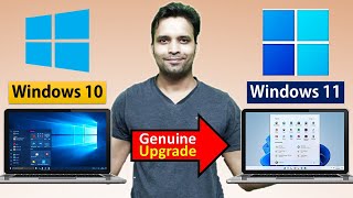 Windows 10 to Windows 11  Genuine Upgrade StepByStep [upl. by Panchito]