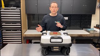 Ambrogio QUAD Elite Robotic Slope Mower First Look  Husqvarna 435X Alternative [upl. by Supat]