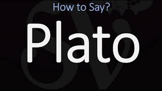 How to Pronounce Plato CORRECTLY [upl. by Adnirolc]