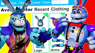 Making RUIN GLAMROCK BONNIE a ROBLOX ACCOUNT [upl. by Annaitsirk]