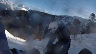 Fatal Snowboarding Crash [upl. by Gunther]