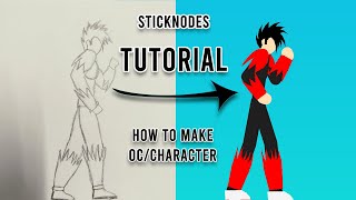 STICKNODESHow to Create Your own OCCharacter Beginners Tutorial [upl. by Nilok569]