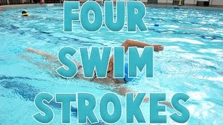 Four Swim Strokes [upl. by Sitarski]