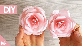 ► Cómo hacer una FLOR de PAPEL en 5 MINUTOS 😱🌺 [upl. by Ramahs]