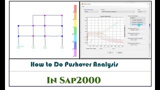 Pushover Analysis Using SAP2000 [upl. by Markland442]