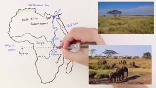 Geography of Africa [upl. by Eisenberg]