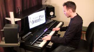 Route 66  Blues Piano Arrangement by Jonny May [upl. by Dnyletak]