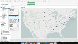 Tableau Tutorial  Symbol Maps [upl. by Ahsinert]