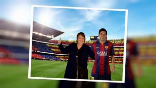 Travel Man  EP 1 Richard Ayoade Kathy Burke amp Lionel Messi in Barcelona [upl. by Ajad588]