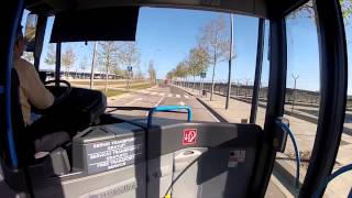 Barcelona airport T2 to T1 with free bus shuttle [upl. by Junia]