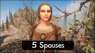 Skyrim 5 More Spouses You Must Marry  Greatest Wives and Husbands of The Elder Scrolls 5 Skyrim [upl. by Yelrebmyk730]