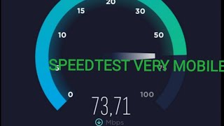 Very Mobile SpeedTest velocità datiinternet Lo consiglio [upl. by Tupler454]