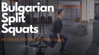 How to Bulgarian Split Squat  Progressions to Build up to a Full Bulgarian Split Squat [upl. by Air]