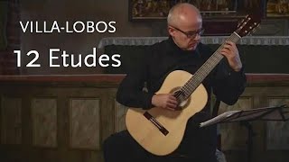 12 Etudes • VillaLobos • Andrzej Wilkus [upl. by Elimaj897]