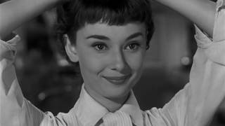 Audrey Hepburn cutest haircut moment in Roman Holiday [upl. by Tammany]