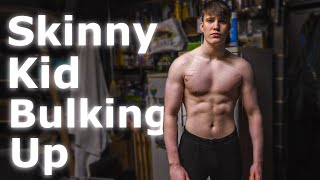 My Physique Update  Skinny Kid Bulking Up [upl. by Eedia]