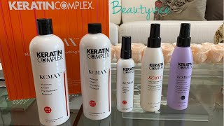 Keratin Complex KCMAX Maximum Keratin Smoothing System Intro [upl. by Giardap]