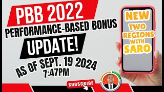 PerformanceBased Bonus PBB 2022 Update II SARO as of September 19 2024 [upl. by Sdlonyer180]