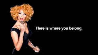 RuPaul Superstar Lyrics [upl. by Hplodur850]