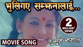 Bhuligaye Samjhana Laai  KUSUME RUMAL  Nepali Movie Song  Nir Shah Bhuwan KC [upl. by Felicidad339]