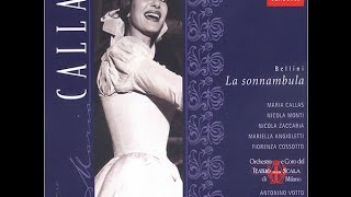 Bellini La Sonnambula  Act II quotAh Non Giunge Uman Pensieroquot  Bernstein • Callas • La Scala [upl. by Burch]