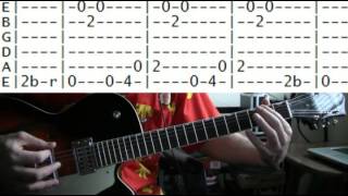 Duane Eddy Rebel Rouser Guitar Lesson amp Guitar Tabs  Guitar Chords  Guitar Tab [upl. by Olbap]