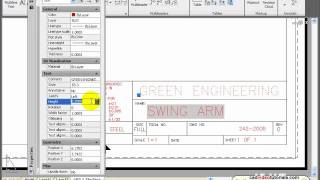 AutoCAD Tutorial  Editing Text [upl. by Anovad]