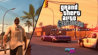 GTA The Definitive Edition Graphics Comparison Switch vs PS5 [upl. by Leahcimsemaj]