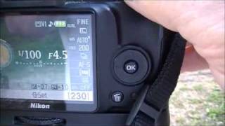 Nikon D3000 Aperture Priority Explained [upl. by Possing]