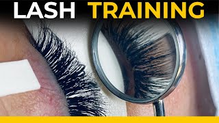 Beginners Lashing Guide Eyelash Extensions [upl. by Caasi]