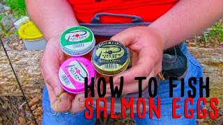 How To Fish Salmon Eggs in Creeks [upl. by Betteann]