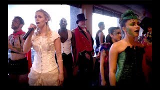 Incredible Greatest Showman Flash Mob [upl. by Zetrauq871]