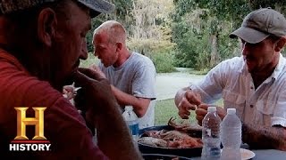 Swamp People The Landrys Crab Boil  History [upl. by Matthew]