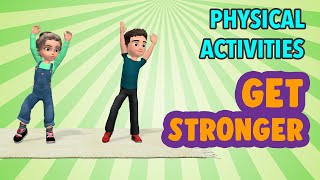 20 Min Physical Activities For Kids To Get Stronger [upl. by Giuditta]